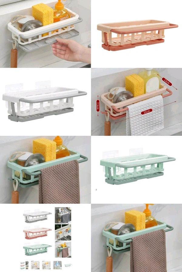 Multipurpose Sink Storage Rack