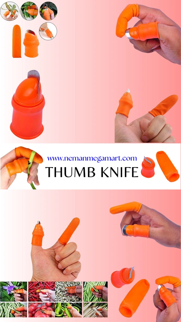 Thumb Knife Finger Cutter - PACK OF 1