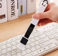 2 In 1 Window Cleaner With Dust Holder Tray  (Pack Of 2) - Black & White