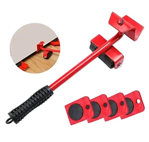 Heavy Furniture Lifter Mover Tool Set - Red