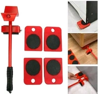 Heavy Furniture Lifter Mover Tool Set - Red