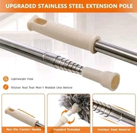 Bendable Washable Extendable Fan Cleaning Duster - As Shown