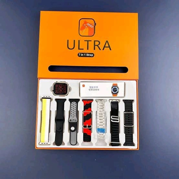 7 In 1 Ultra Smart Watch Sports Version For Men & Women - Same As Shown