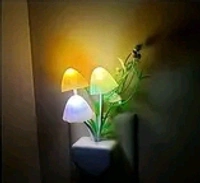 Mushroom Shape Magic Night Light Lamp (Pack of 2) - 7 Color Led, PACK OF 2