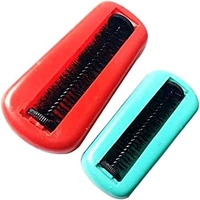 PACK OF 2 CARPET BRUSH - PACK OF 2, Red Blue