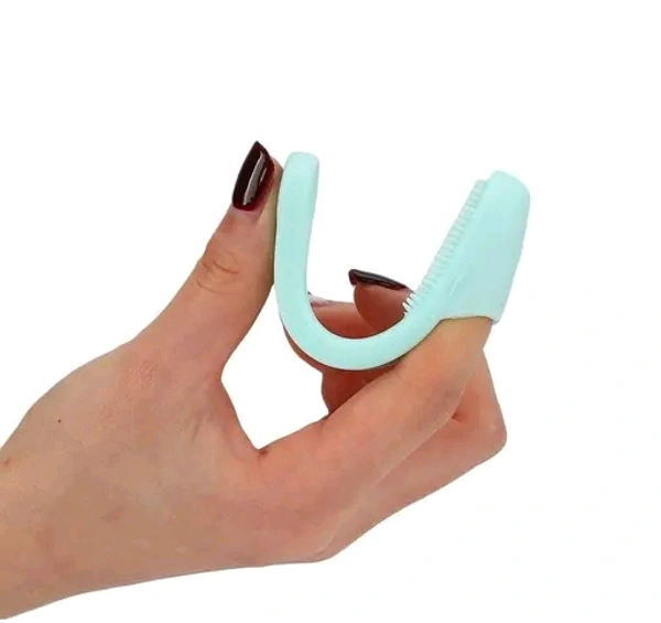 Silicone Facial Cleansing Brushes (Pack of 2) - Multicolor