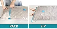 Reusable Vaccum Storage Bags With Pump - Pack Of 5