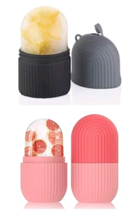 Reusable Facial Ice Roller Massager (PACK OF 4 - MULTICOLOR