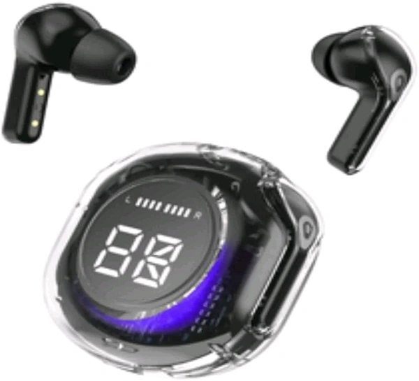 Ultraspod Pro Bluetooth In-Ear Earbuds With Cover - Black