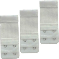 2 Hooks Bra Strap Extenders (Pack Of 3)