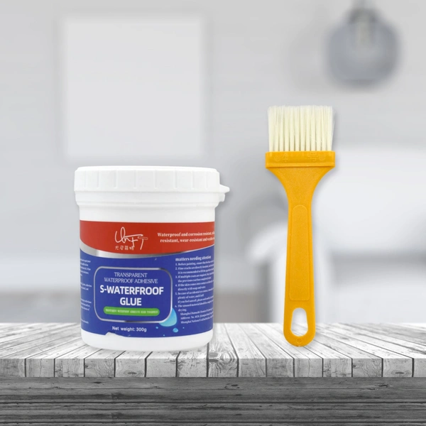 300 ml Magic Crack Fill Glue With Brush (White)