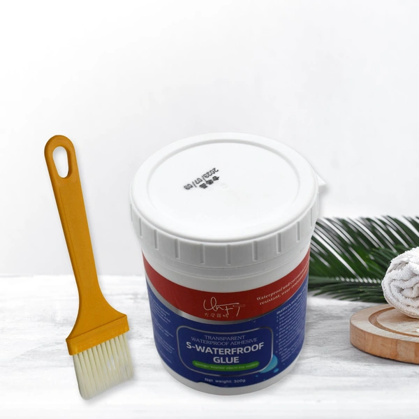 300 ml Magic Crack Fill Glue With Brush (White)
