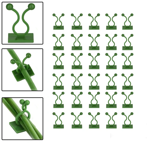 30PCS WALL PLANT CLIMBING CLIP