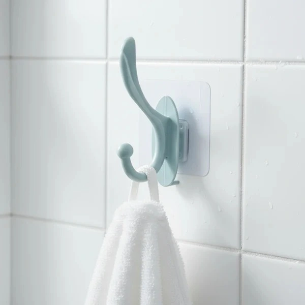 Premium Sticker Towel Hook | Self-Adhesive Wall Holder for Bathroom & Kitchen