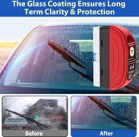 Automotive Oil Film Cleaning Brush – 2-in-1 Car Glass Cleaner & Windshield Oil Film Remover