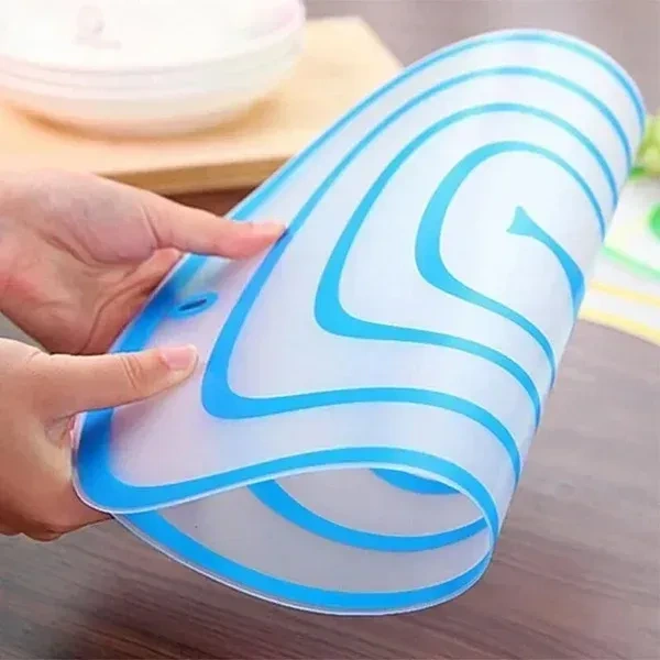 Flexible Transparent Vegetable & Fruit Cutting Board
