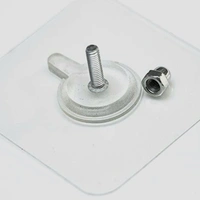 (Pack Of 5) Adhesive Screw Wall Hook