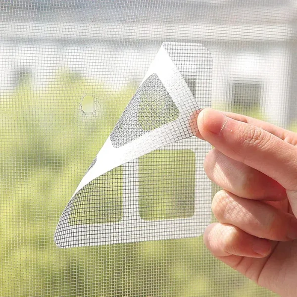 (Pack Of 5) Window Screen Repair sink Tape (1 Pc / 4 × 4 Inch)