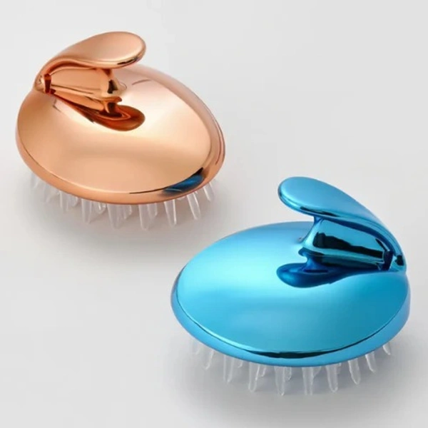 Scalp Massager & Dandruff Cleaning Brush – Soft Silicone Hair Scrubber for Deep Cleaning & Itch Relief (Random Color)