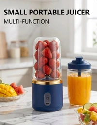 Ultra-Portable Mini Juicer & Travel Mixer | USB Rechargeable & Multi-Function for On-the-Go Nutrition