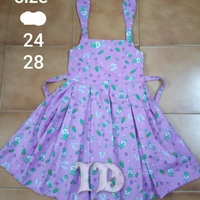 1021/export Cotton Bunny Frock - 6yr