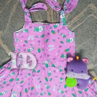 1021/export Cotton Bunny Frock - 6yr