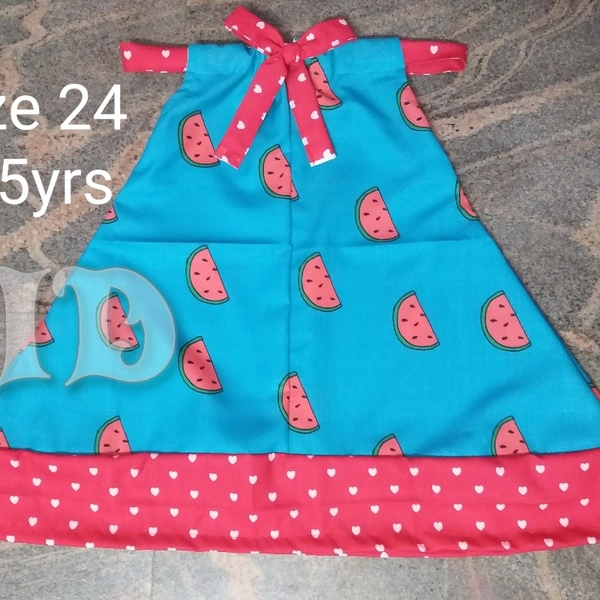 1028/goodwill Watermelon Frock - 5yr