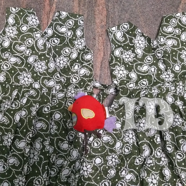 1068/thick Cotton Frock - 5yr