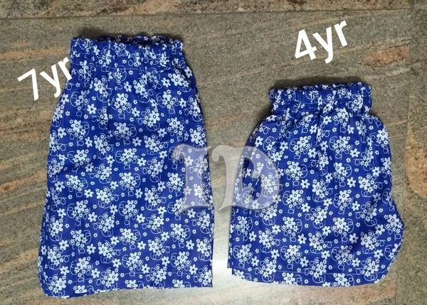1072/poplin Shorts - 7yr