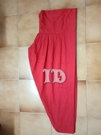 1078/cotton patiyala Pants - blue 