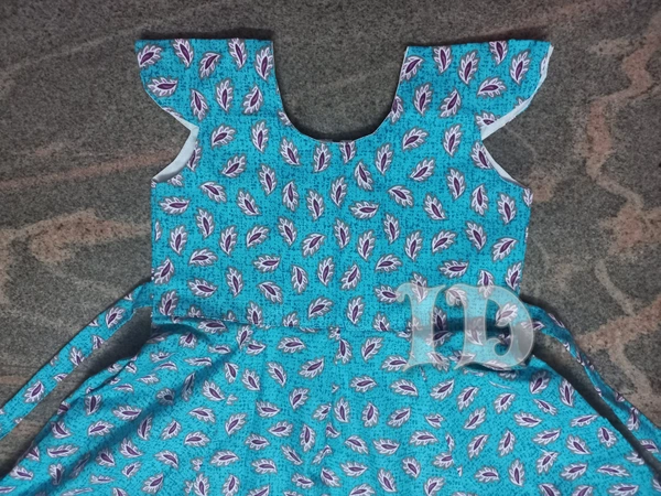 1107/thick Cotton frock  - 4yr