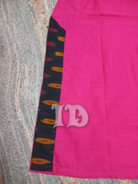 1118/South Cotton Pink Kurti  - M