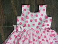 1122/soft Cotton Kitty Frock - 3yr