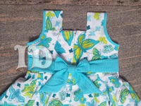 1138/soft Cotton Butterfly Frock -  5yr
