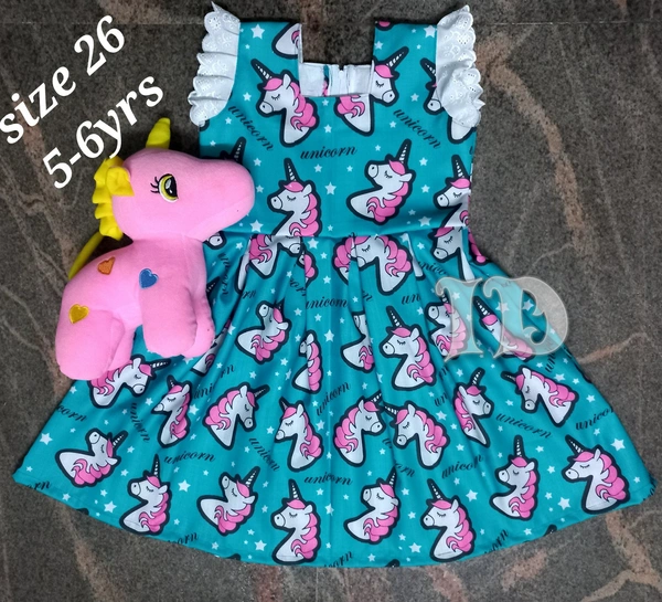 1153/Unicorn Frock - 2yr