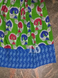 1167/kalamkari Full Frock - 5yr