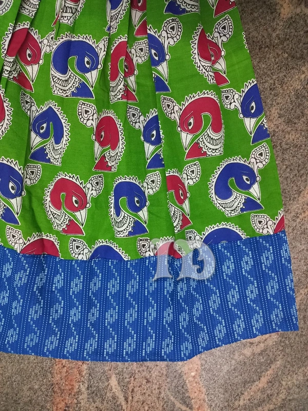 1167/kalamkari Full Frock - 5yr