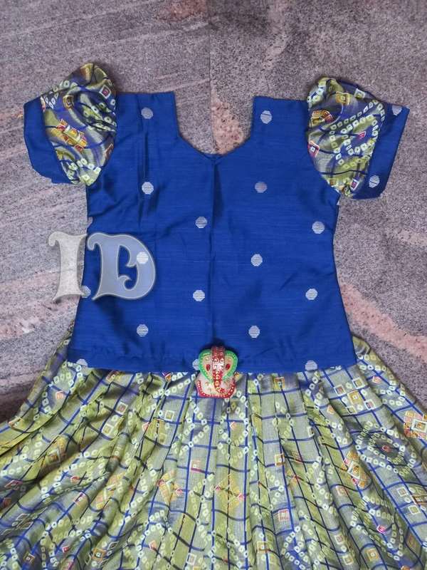 1171/malai Silk Pavadai  - 2yr