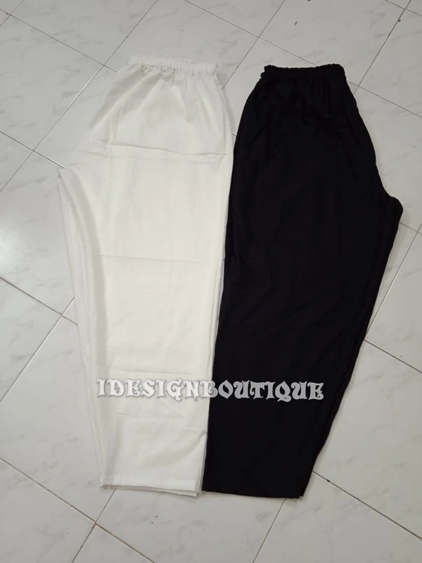 1172/plain Casual Pant - purple