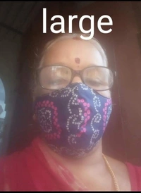 1181/cotton face Mask  - Small