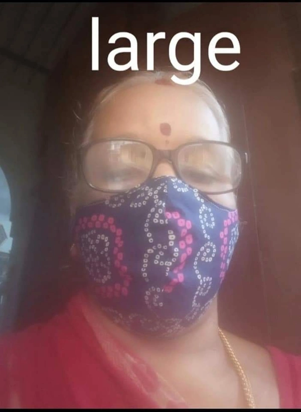 1181/cotton face Mask  - Small