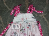 1198/Glace Cotton Frock - 3yr
