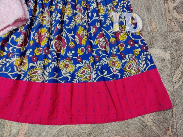 1201/kalamkari Full Frock - 6yr