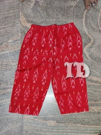 1208/red Ikkat Pant Top - 8yr