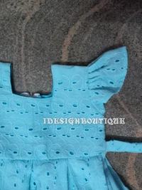 1210/hakoba Blue Frock - 1yr, blue