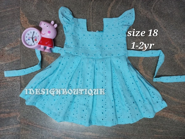 1210/hakoba Blue Frock - 5yr, blue