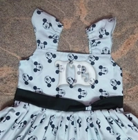 1214/mickey Export Frock  - 9m