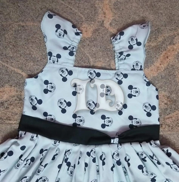 1214/mickey Export Frock  - 9m