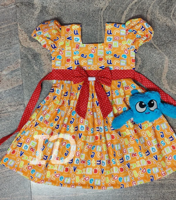 1222/ Orange Frock  - 2yr