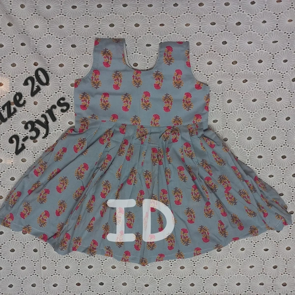 1223/Grey Frock - 2yr